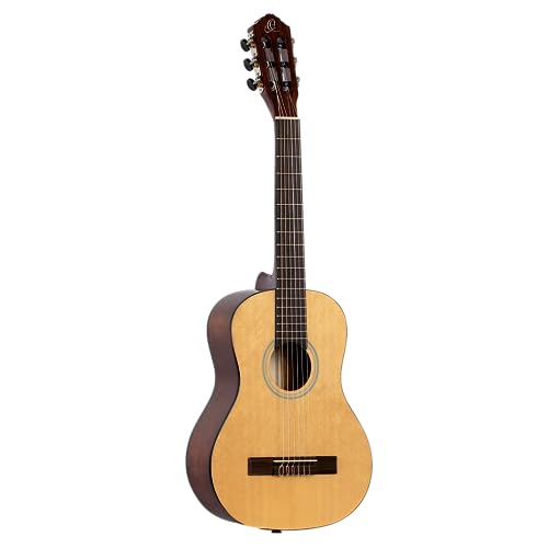 Ortega Guitars 1/2 Konzert Gitarre – Student Series – Fichte, Katalpa, Hochglanz Natur (RST5-1/2) von Ortega Guitars