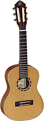 Ortega Guitars 1/4 Konzert Gitarre – Family Series – Inklusive Gig Bag – Zeder, Mahagoni, Natur (R122-1/4) von Ortega Guitars