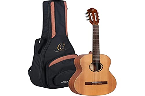 Ortega Guitars Konzertgitarre 3/4-Größe - Family Series - inklusive Gigbag - Mahagoni / Zederndecke (R122-3/4) von Ortega Guitars