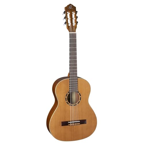 Ortega Guitars 3/4 Konzert Gitarre – Family Series – Inklusive Gig Bag – Zeder, Mahagoni, Natur (R122-3/4) von Ortega Guitars