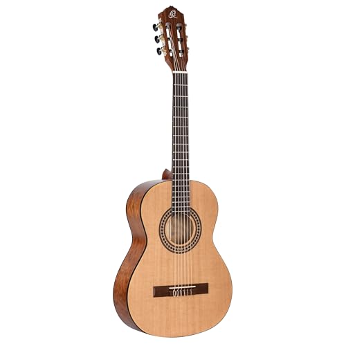 Ortega Guitars 3/4 Konzert Gitarre – Student Series – Zeder, Katalpa, Natur (RSTC5M-3/4) von Ortega Guitars