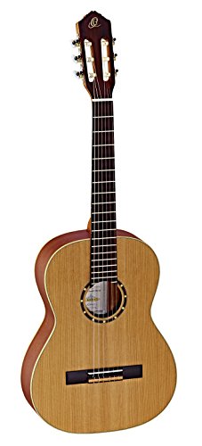 Ortega Guitars 7/8 Konzert Gitarre – Family Series – Inklusive Gig Bag – Zeder, Mahagoni, Natur (R122-7/8) von Ortega Guitars
