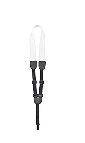 Ortega Guitars Nylon Schalllochgurt Ukulele - ohne Bohren - Nylon Straps Hook Series - verstellbar - weiß / white (OUSHK-WH) von Ortega Guitars