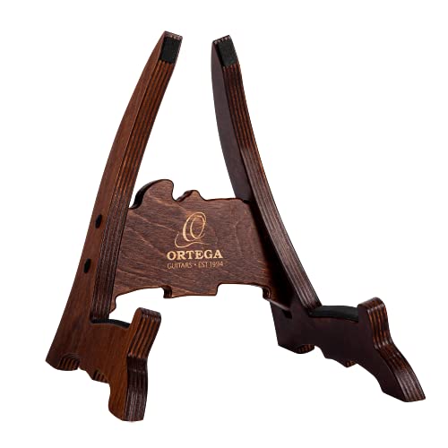 Ortega Guitars Wood Ukulele Stand – Ständer für Ukulelen und Ukebässe – Birke, Dunkelbraun (OWUS-1) Ortega Guitars Wood Ukulele Stand – Ständer für Ukulelen und Ukebässe – Birke, Dunkelbraun (OWUS-1) von Ortega Guitars