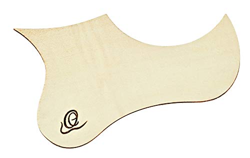 Ortega Guitars Pickguard für Ukulele - geflammtes Ahorn für CC & SO (OWPSC-FMA) von Ortega Guitars