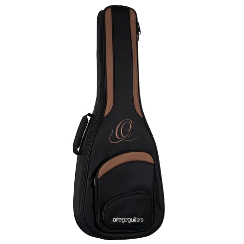 Ortega Guitars Pro Series Bag - 7/8 Klassische Gitarren Tasche - Höhe 101 cm - Breite 39 cm - Breiter Halsgurt - Schultergurte - Nylon, Schwarz (ONB78) von Ortega Guitars