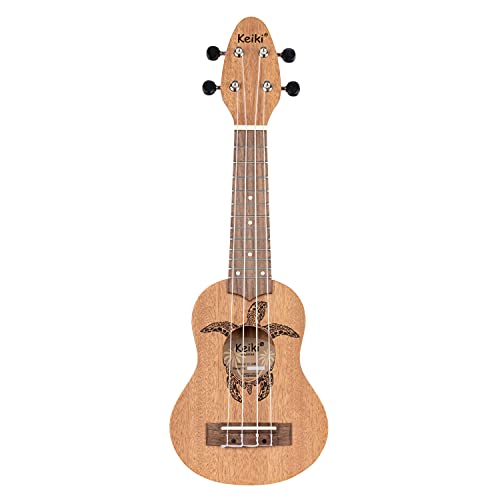 Ortega Guitars Sopranino Ukulele Linkshänder – Akustisch – Keiki K1 Series – Okoume, Natur (K1-MM-L) von Ortega Guitars