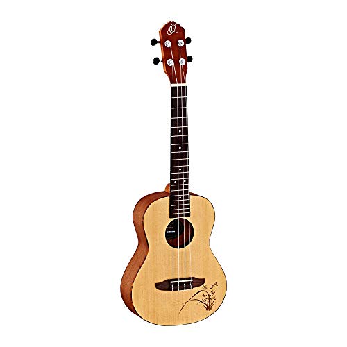 Ortega Guitars Tenor Ukulele Akustisch – Bonfire Series – Fichte, Sapele, Natur (RU5-TE) von Ortega Guitars