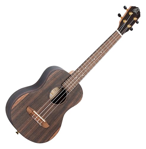 Ortega Guitars Tenor Ukulele Akustisch – Timber Series – Inklusive Gigbag – Ebenholz, Natur (RUEB-TE) von Ortega Guitars