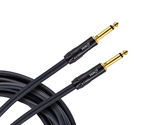 Ortega Guitars Tour Series Cable - Instrumentenkabel - Länge 6 m - Gerade und Gerade - Mantel aus Kunststoff, Schwarz (OTCIS-20) von Ortega Guitars