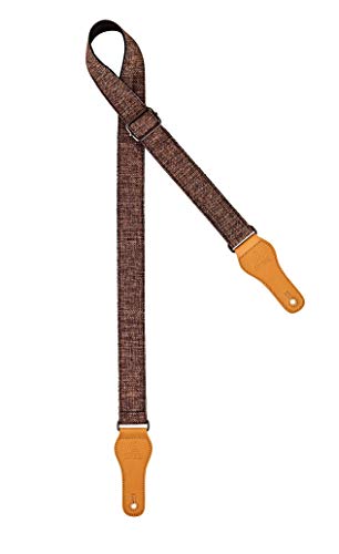 Ortega Guitars Ukulele Gurt Verstellbar - Casual Series - Baumwolle, Grau (OCS-210U) von Ortega Guitars