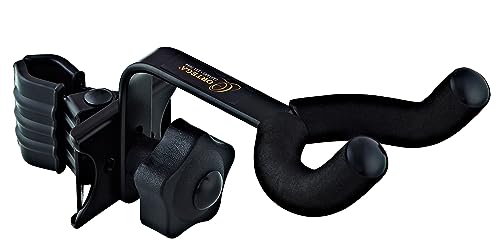 Ortega Guitars Ukulele Halterung Zubehör - Halterung für Stative für Ukulele und Mandoline - Metall, Schwarz (OMUH-BK) von Ortega Guitars