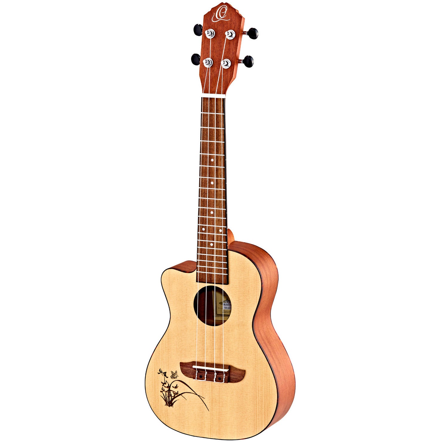 Ortega Bonfire RU5CE-L Left-Handed Electro-Acoustic Concert Ukulele Ortega Bonfire RU5CE-L Left-Handed Electro-Acoustic Concert Ukulele von Ortega