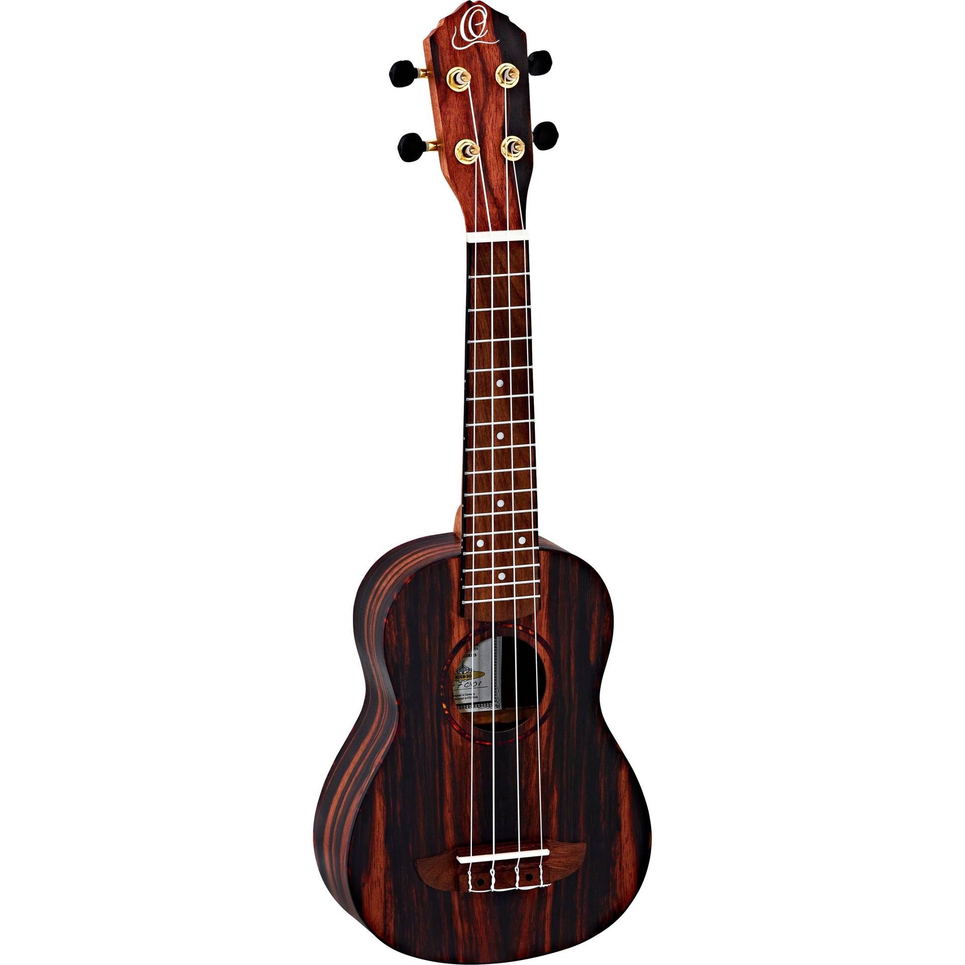 Ortega Ebony Series RUEB-SO soprano ukulele with gig bag Ortega Ebony Series RUEB-SO soprano ukulele with gig bag von Ortega