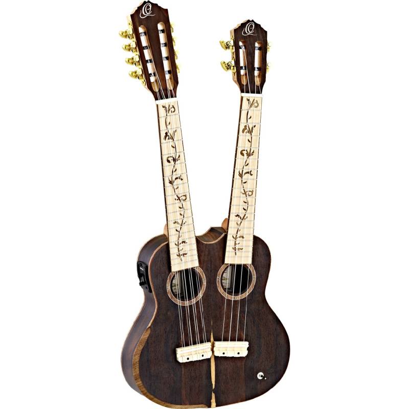 Ortega HYDRA-ZS Double-Neck Ukulele with Gig Bag von Ortega