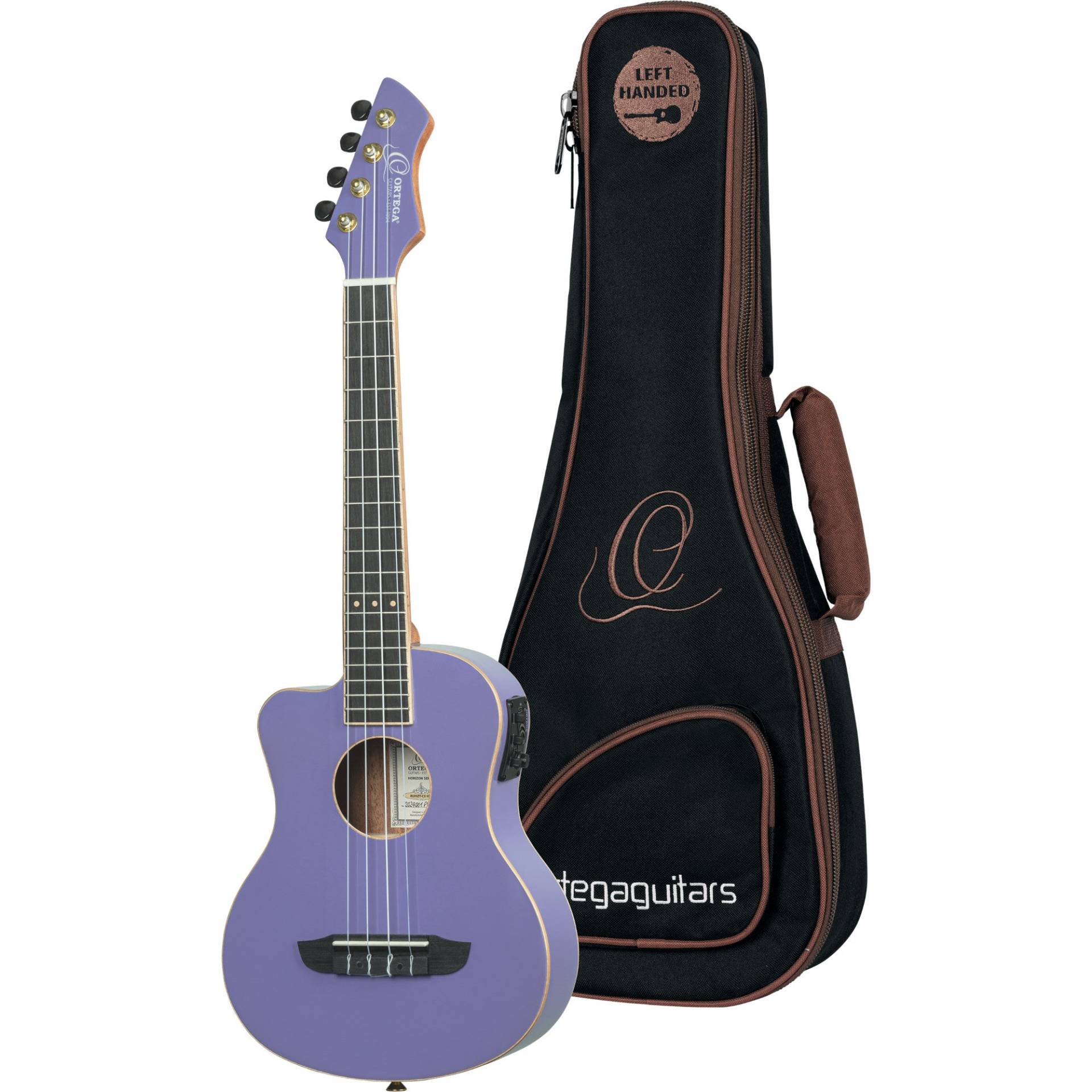 Ortega Horizon Series RUHZT-CE-VP-L Left-Handed Electro-Acoustic Tenor Ukulele with Gig Bag Ortega Horizon Series RUHZT-CE-VP-L Left-Handed Electro-Acoustic Tenor Ukulele with Gig Bag von Ortega