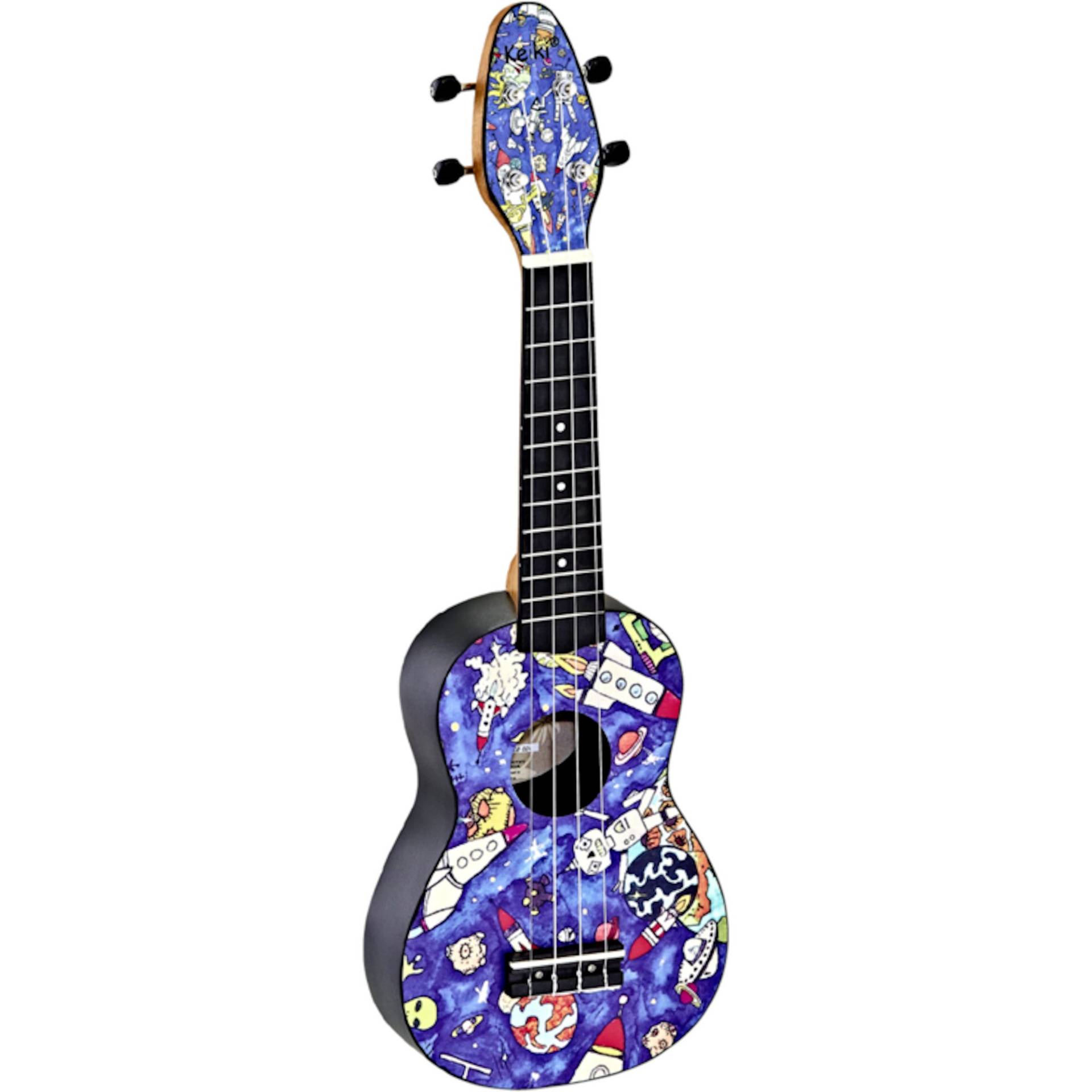 Ortega Keiki K2-SP Spaceman Ukulele Starter Pack Ortega Keiki K2-SP Spaceman Ukulele Starter Pack von Ortega