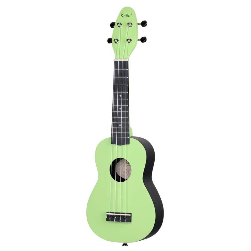 Ortega Keiki K2-TMO Soprano Size Ukulele Tomatillo Soprano Ukulele Starter Pack von Ortega