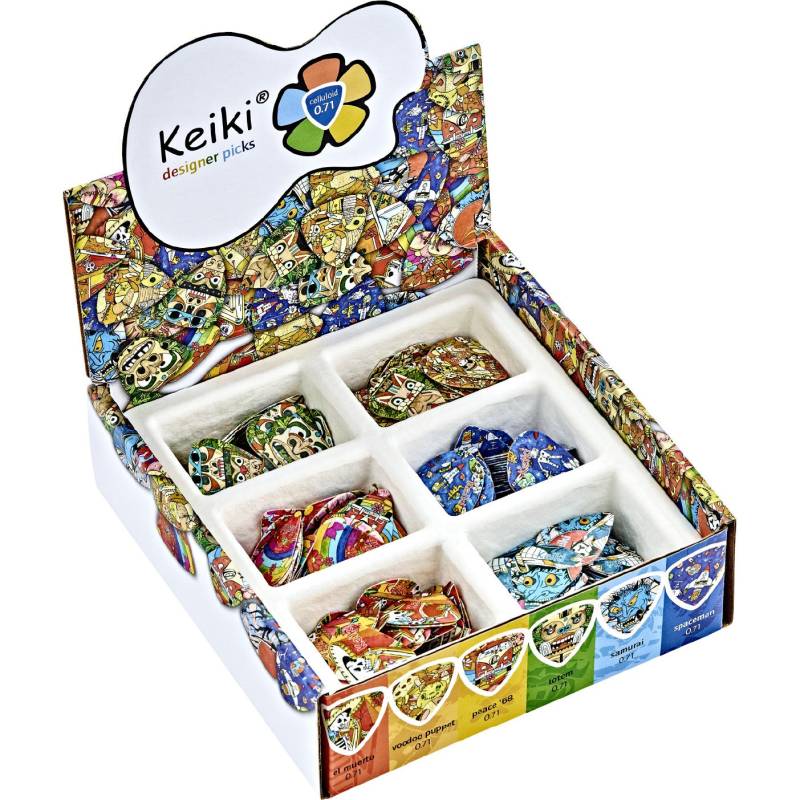 Ortega Keiki KPSD-150 Guitar Plectrum Pack von Ortega