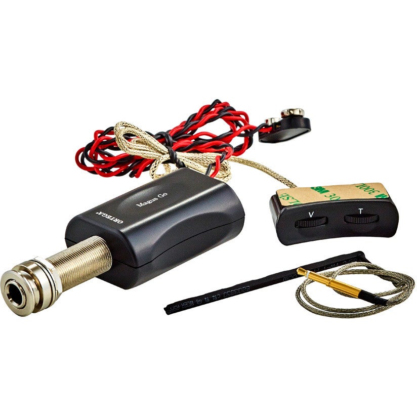 Ortega MAGUSGO preamplifier system for acoustic guitar von Ortega