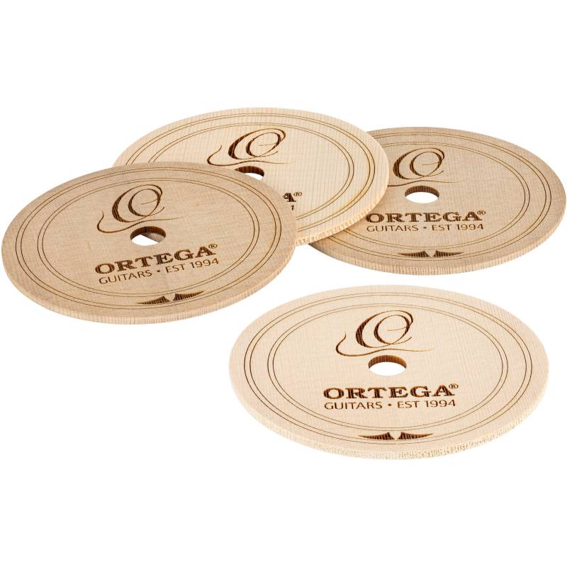 Ortega OCO-4 Performer Series Wooden Coasters Spruce von Ortega