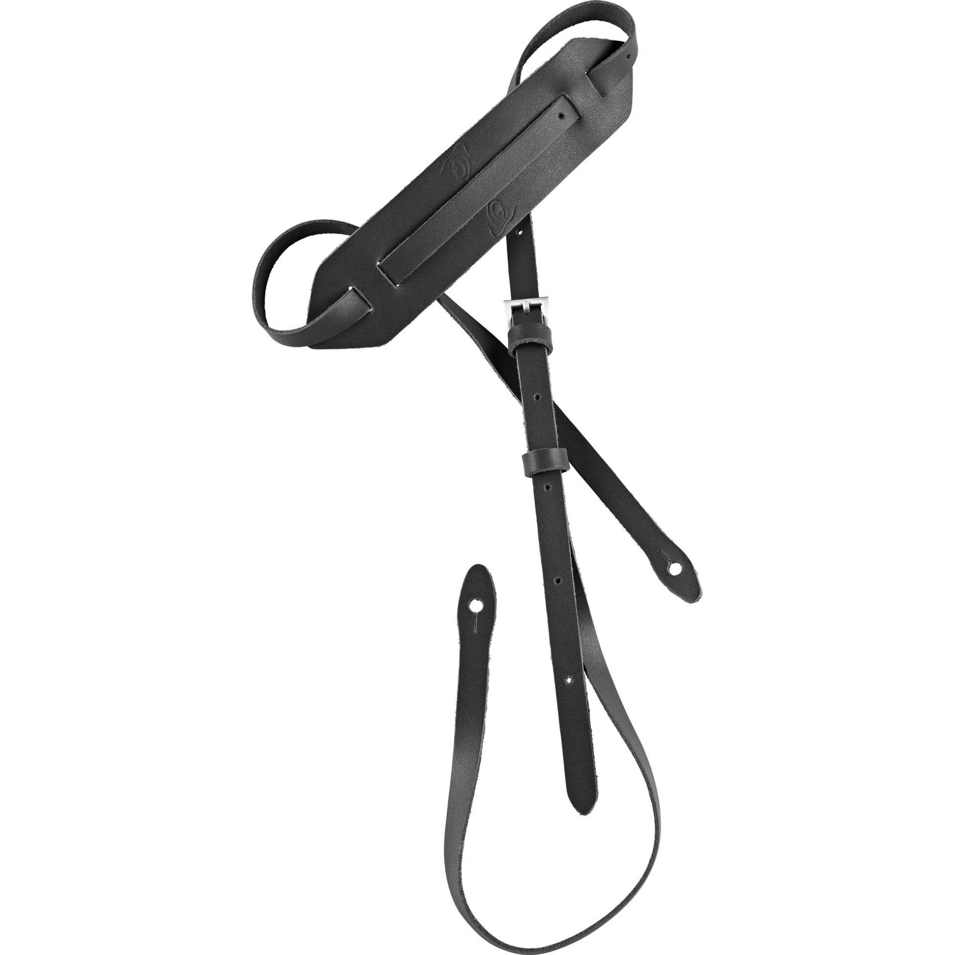 Ortega OSM-BK Leather Mandolin Strap (Black) von Ortega