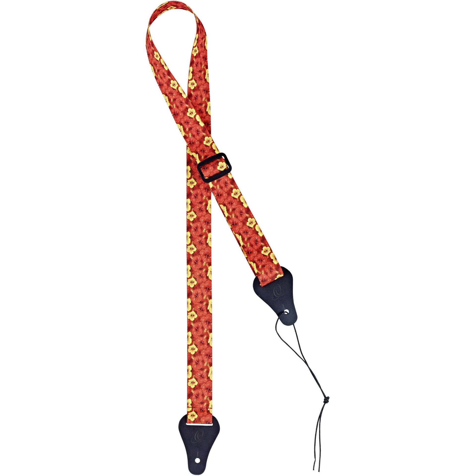 Ortega OUS-ORFL Nylon Ukulele Strap (Orange) von Ortega