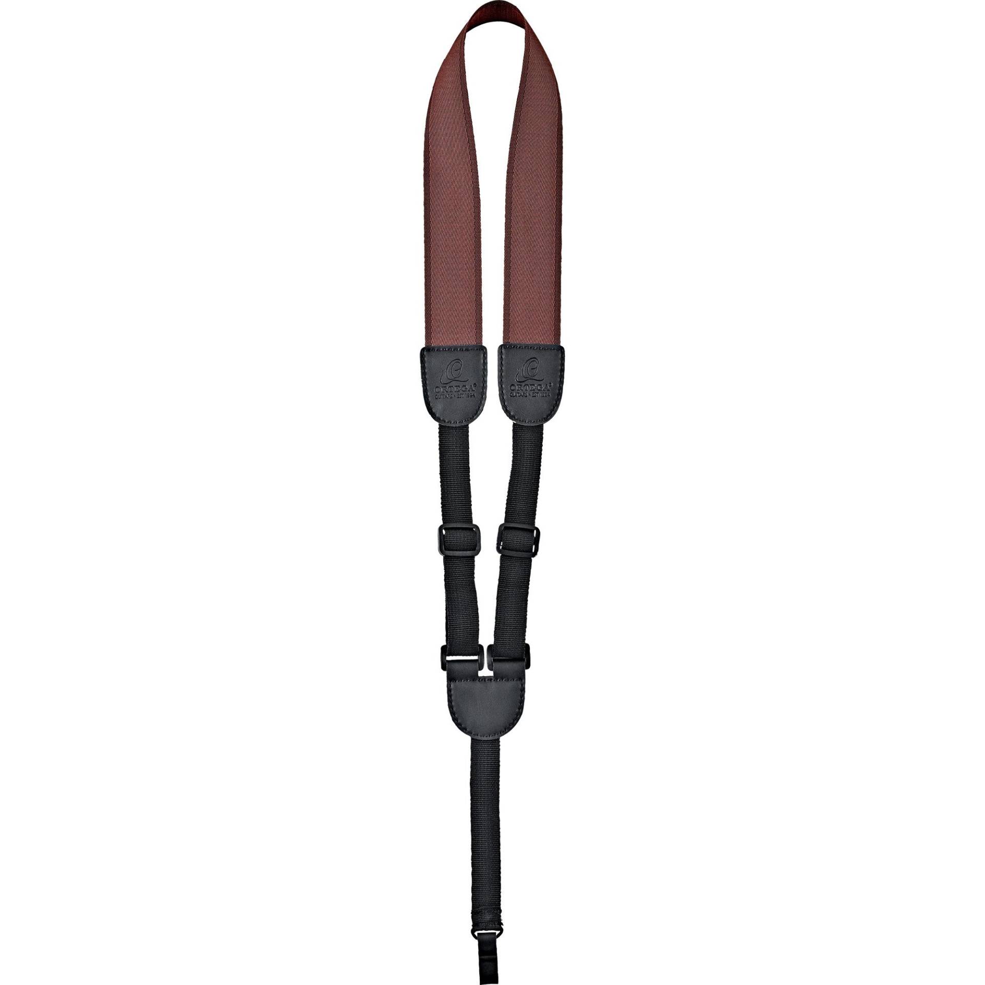 Ortega OUSHK-BR Nylon Ukulele Strap (Brown) von Ortega