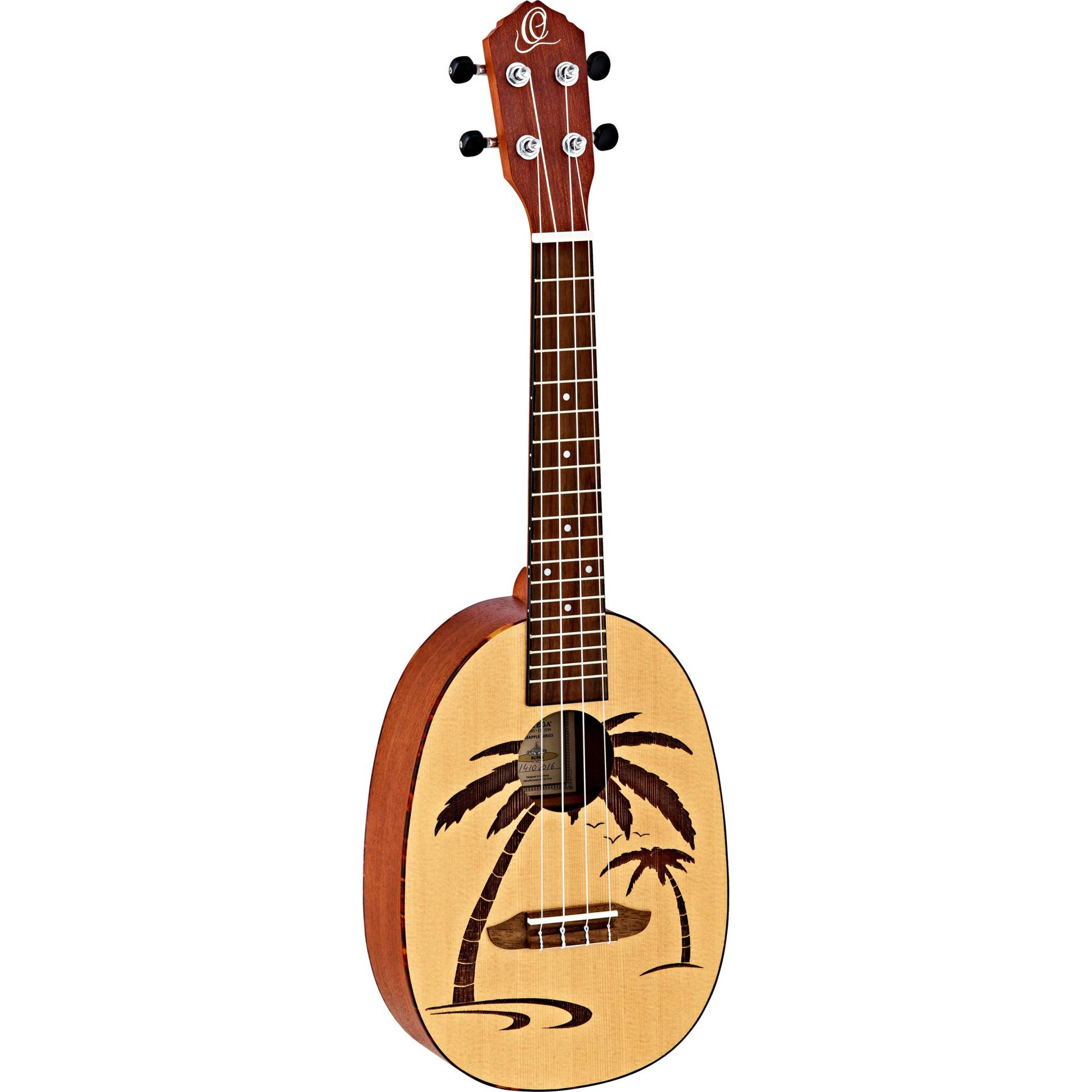 Ortega Pineapple Series RUPA5 concert ukulele, natural von Ortega