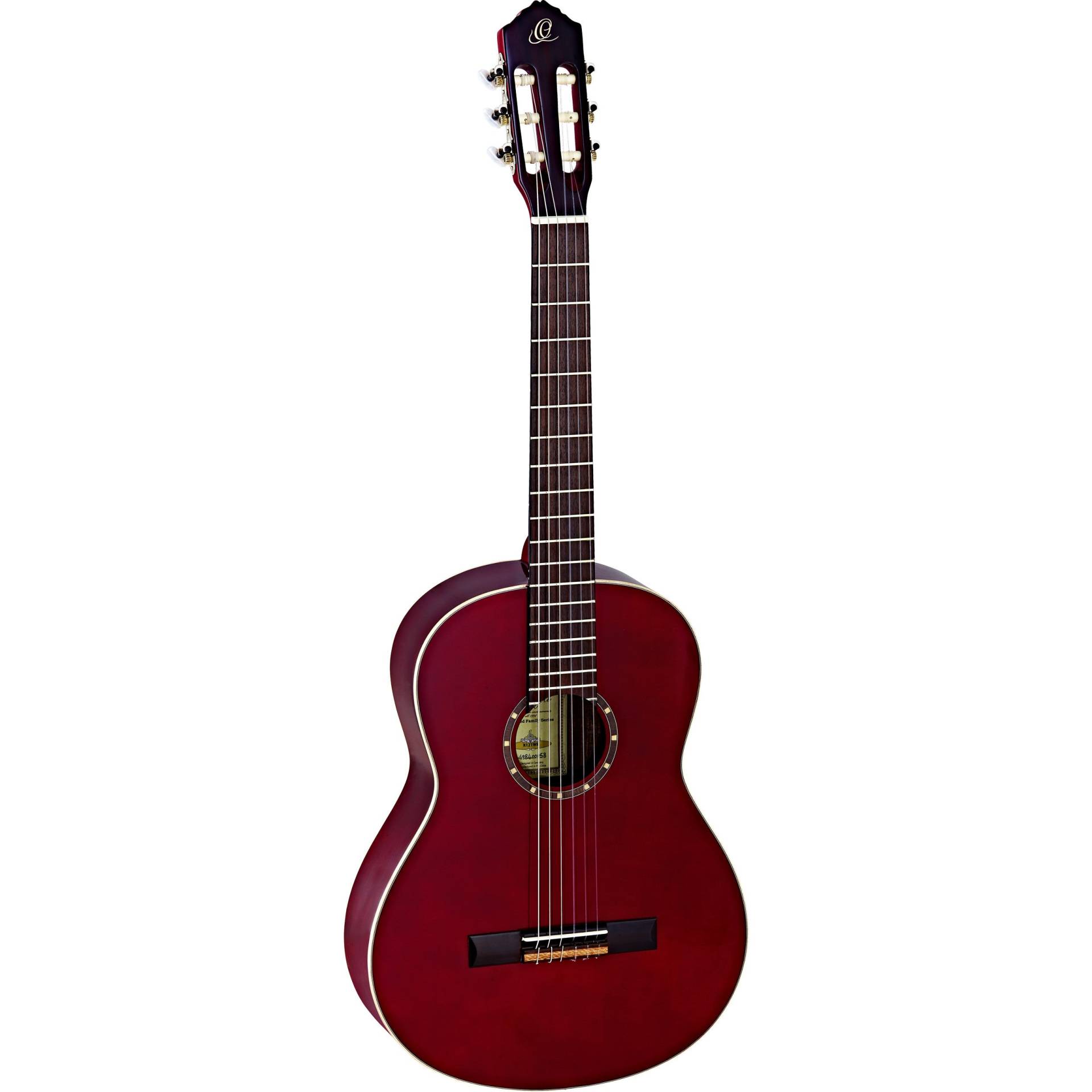 Ortega R121 classical guitar, wine red, with gig bag Ortega R121 classical guitar, wine red, with gig bag von Ortega
