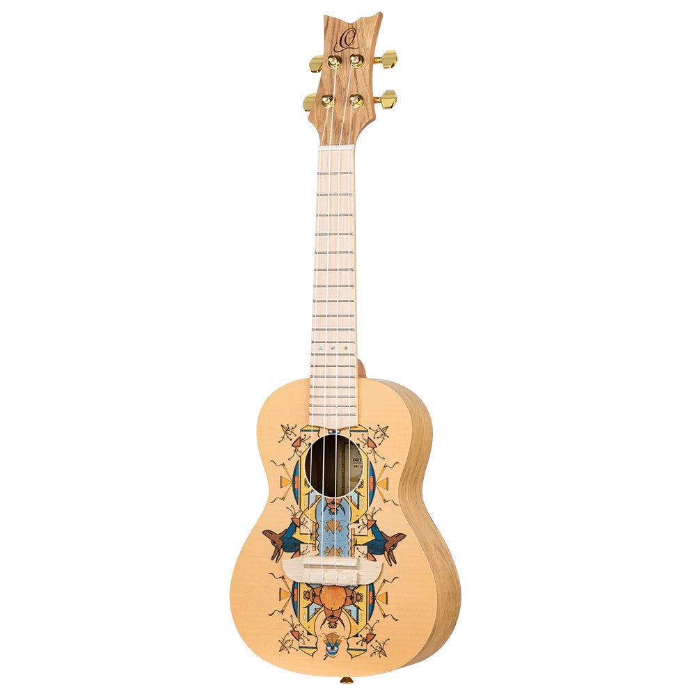 Ortega RUAR-EY Art Series Concert Size Ukulele Egypt Concert Ukulele Ortega RUAR-EY Art Series Concert Size Ukulele Egypt Concert Ukulele von Ortega