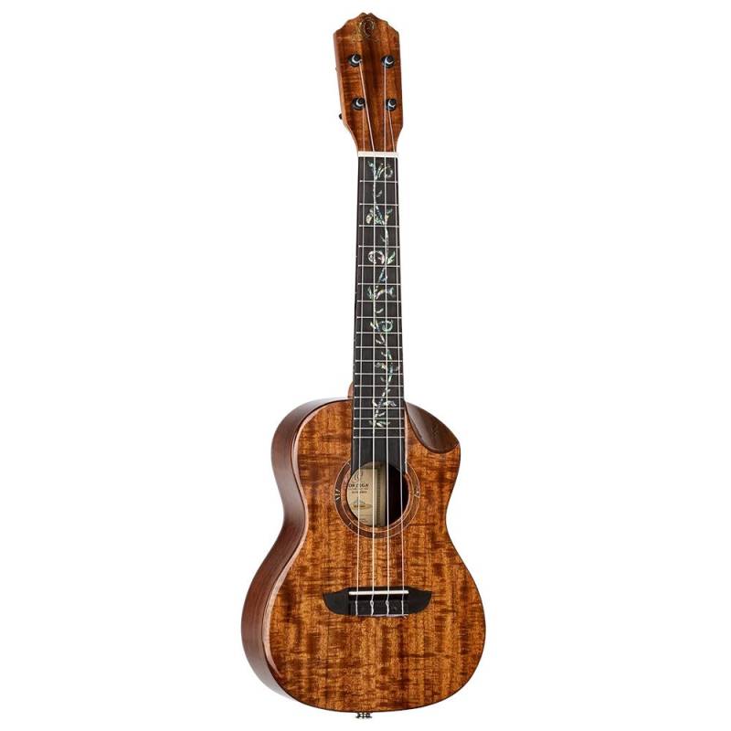 Ortega RUET-ACA Elite Series Concert Size Ukulele Acacia (Electro-Acoustic with Gig Bag) von Ortega
