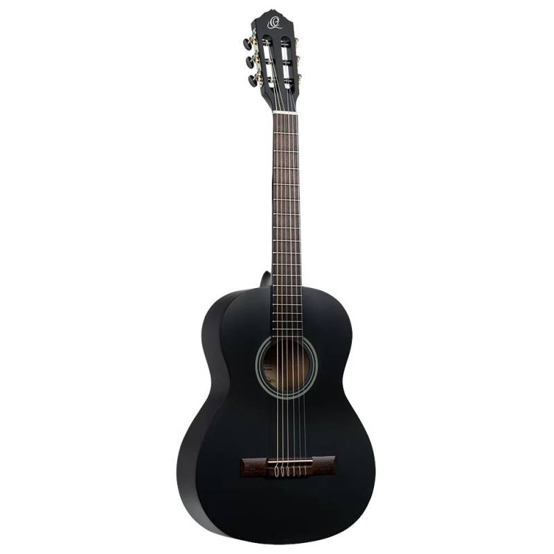 Ortega Student Series RST5M-3/4BK 3/4-Size Guitar Black Classical Guitar von Ortega