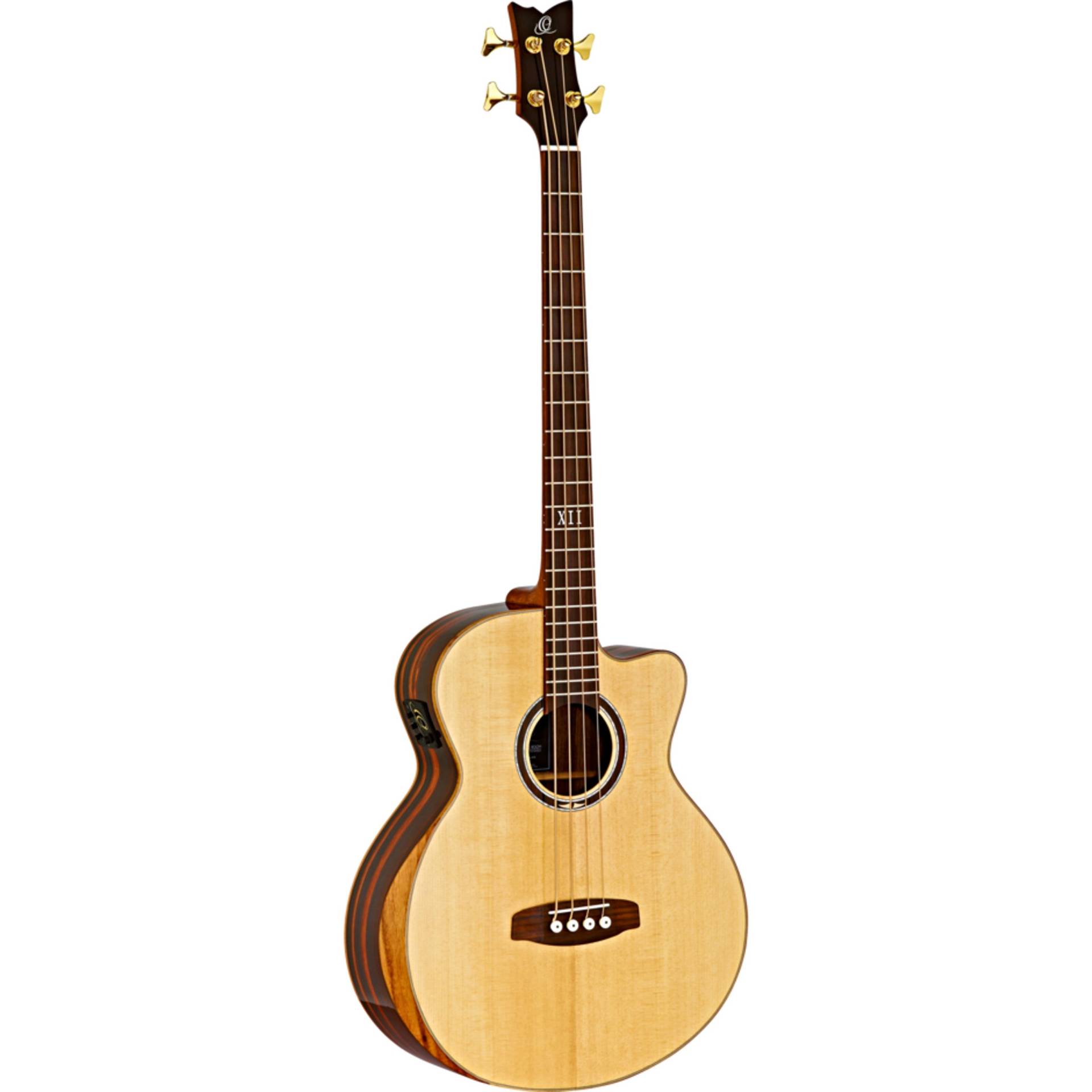 Ortega The Private Room STRIPEDSU.ACB Electro-Acoustic Bass Guitar with Gig Bag Ortega The Private Room STRIPEDSU.ACB Electro-Acoustic Bass Guitar with Gig Bag von Ortega