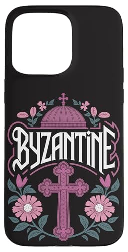 Katholisches östlich-orthodoxes Byzantinisches Kreuz Hülle für iPhone 15 Pro Max von Orthodox Christianity Religious Symbol