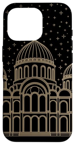 Katholisches östlich-orthodoxes Byzantinisches Kreuz Hülle für iPhone 16 Pro von Orthodox Christianity Religious Symbol