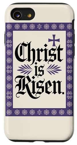 Katholisches östlich-orthodoxes Byzantinisches Kreuz Hülle für iPhone SE (2020) / 7 / 8 von Orthodox Christianity Religious Symbol