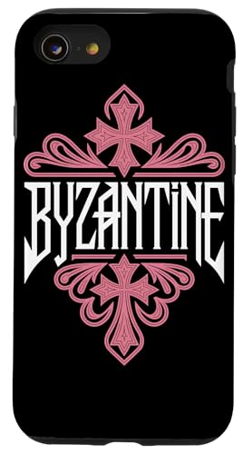 Katholisches östlich-orthodoxes Byzantinisches Kreuz Hülle für iPhone SE (2020) / 7 / 8 von Orthodox Christianity Religious Symbol
