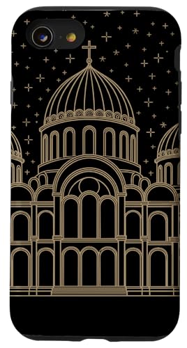Katholisches östlich-orthodoxes Byzantinisches Kreuz Hülle für iPhone SE (2020) / 7 / 8 von Orthodox Christianity Religious Symbol