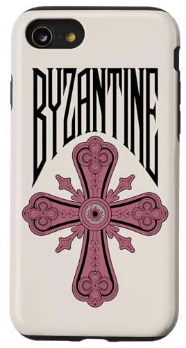 Katholisches östlich-orthodoxes Byzantinisches Kreuz Hülle für iPhone SE (2020) / 7 / 8 von Orthodox Christianity Religious Symbol