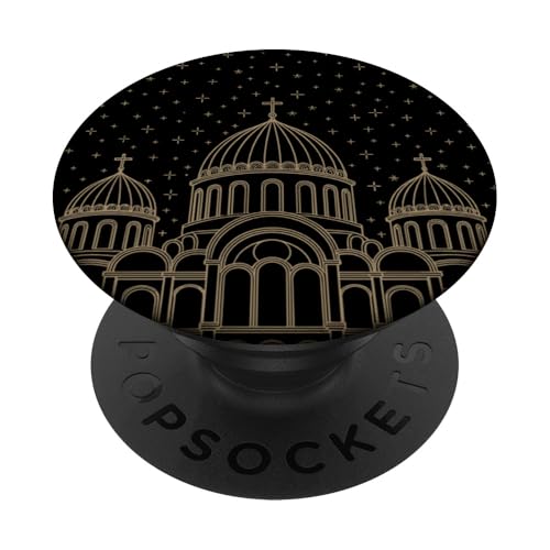 Katholisches östlich-orthodoxes Byzantinisches Kreuz PopSockets Klebender PopGrip Katholisches östlich-orthodoxes Byzantinisches Kreuz PopSockets Klebender PopGrip von Orthodox Christianity Religious Symbol