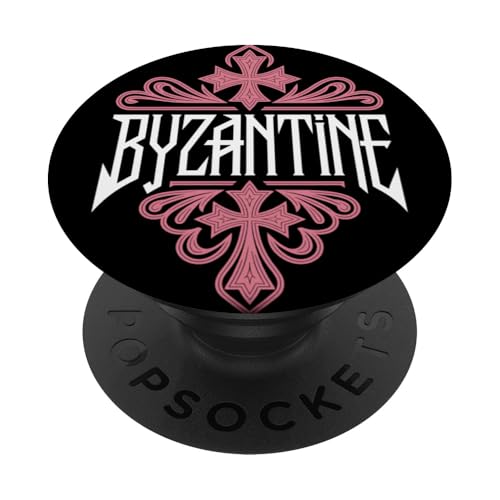 Katholisches östlich-orthodoxes Byzantinisches Kreuz PopSockets Klebender PopGrip Katholisches östlich-orthodoxes Byzantinisches Kreuz PopSockets Klebender PopGrip von Orthodox Christianity Religious Symbol