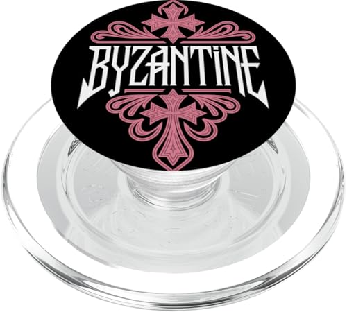 Katholisches östlich-orthodoxes Byzantinisches Kreuz PopSockets PopGrip für MagSafe Katholisches östlich-orthodoxes Byzantinisches Kreuz PopSockets PopGrip für MagSafe von Orthodox Christianity Religious Symbol