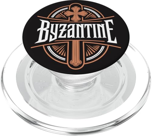 Katholisches östlich-orthodoxes Byzantinisches Kreuz PopSockets PopGrip für MagSafe Katholisches östlich-orthodoxes Byzantinisches Kreuz PopSockets PopGrip für MagSafe von Orthodox Christianity Religious Symbol