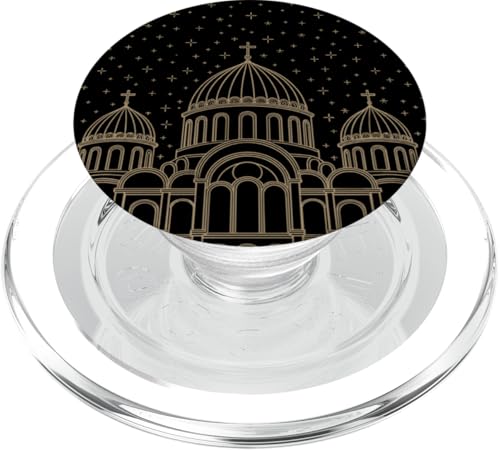 Katholisches östlich-orthodoxes Byzantinisches Kreuz PopSockets PopGrip für MagSafe Katholisches östlich-orthodoxes Byzantinisches Kreuz PopSockets PopGrip für MagSafe von Orthodox Christianity Religious Symbol