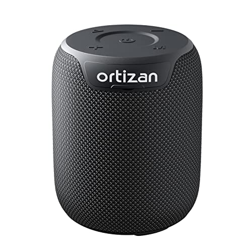 Ortizan Bluetooth Lautsprecher, Musikbox Tragbarer Bluetooth Box mit IPX7 Wasserdicht, Bluetooth 5.3, Intensiver Bass, 1000 Minuten Akku, Outdoor Lautsprecher für Wandern, Camping usw. von Ortizan