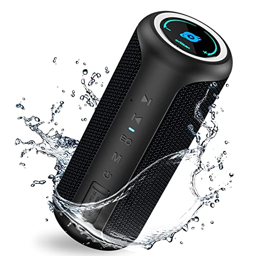 Ortizan Bluetooth Lautsprecher X20, 40W Fantastische Sound, IPX6 Wasserschutz, Bluetooth Box mit Bluetooth 5.0, Dual Pairing, Intensiver Bass, Powerbank-Funktion, Tragbare Musikbox für Zuhause usw. von Ortizan