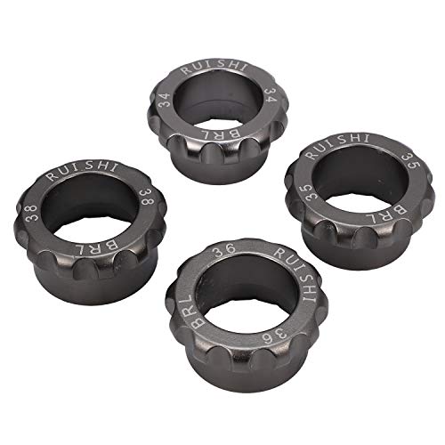 Orton 4-teiliges Werkzeug-Set für Uhren, 34 mm, 35 mm, 36 mm, 38 mm, Silberfarben / Schwarz. von Orton