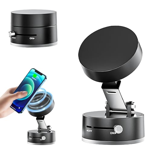 Ortviai Vacuum Suction Magnetic Holder, Handyhalterung Auto MagnetNeuest Telefonhalter Auto, Universal Saugnapf Handyhalterung,mit verstellbarem Teleskoparm,360° drehbare magnetische Autohalterung Ortviai Vacuum Suction Magnetic Holder, Handyhalterung Auto MagnetNeuest Telefonhalter Auto, Universal Saugnapf Handyhalterung,mit verstellbarem Teleskoparm,360° drehbare magnetische Autohalterung von Ortviai