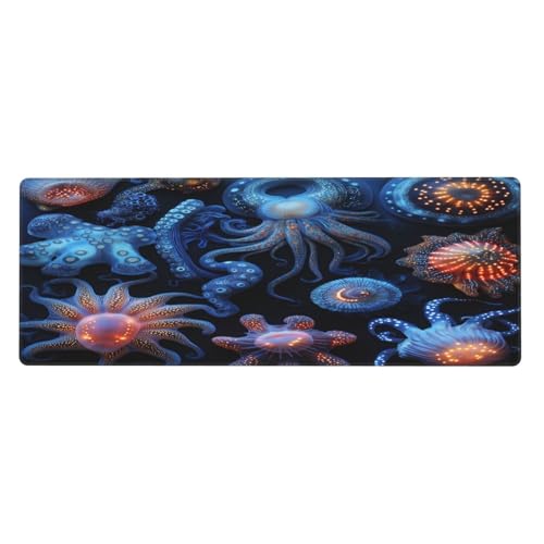 Ortydoxa Großes Mauspad für den Schreibtisch, 80 x 30 cm, Gaming-Mauspad, wasserdichte Tastatur und Mauspad, glatte Oberfläche, Schreibtischunterlage mit rutschfester Gummiunterseite, für Büro und Ortydoxa Großes Mauspad für den Schreibtisch, 80 x 30 cm, Gaming-Mauspad, wasserdichte Tastatur und Mauspad, glatte Oberfläche, Schreibtischunterlage mit rutschfester Gummiunterseite, für Büro und von Ortydoxa